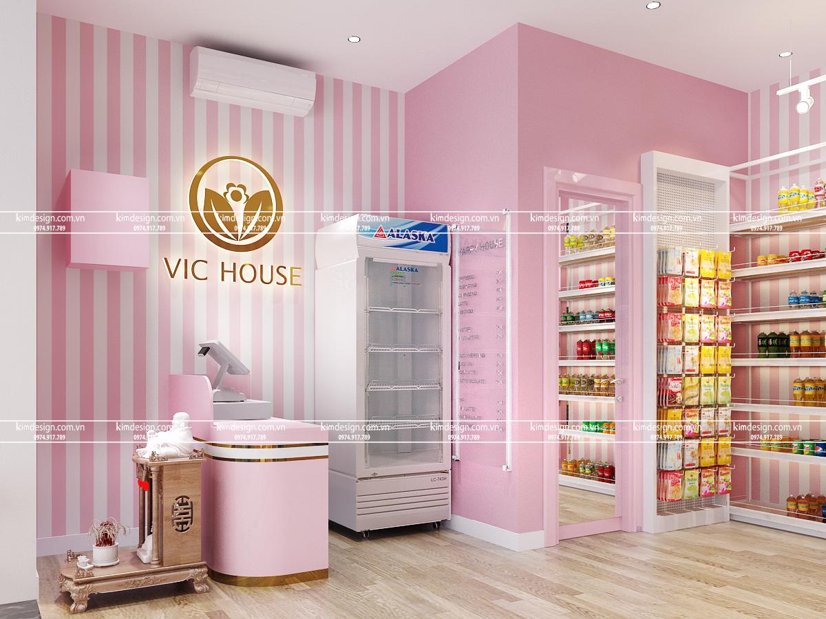 Thiết kế shop văn phòng phẩm