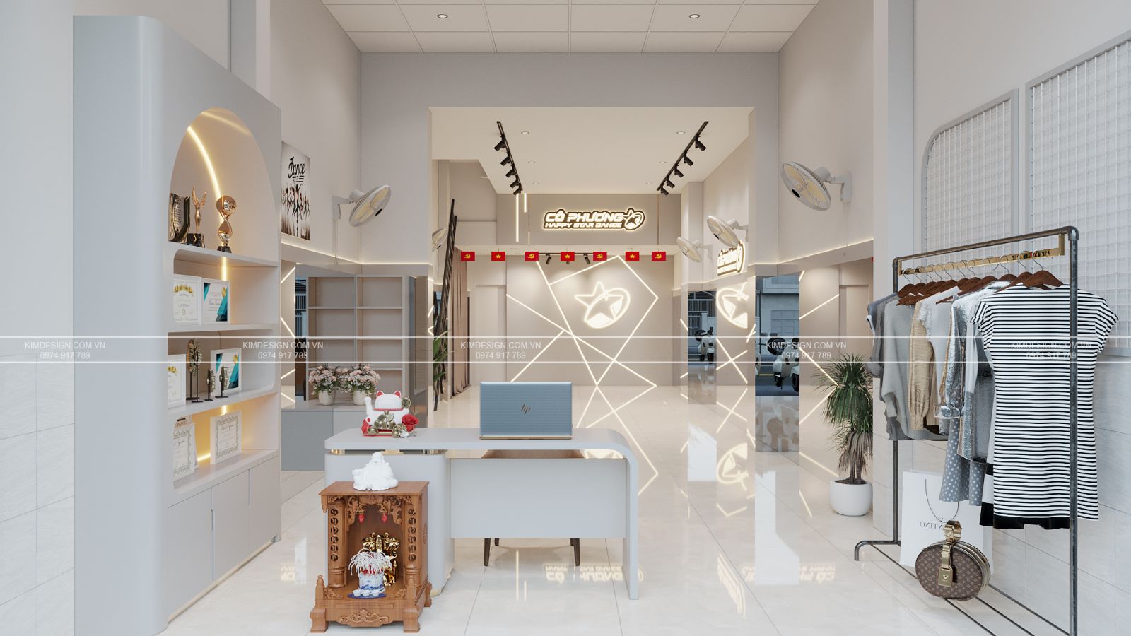 Ý TƯỞNG THIẾT KẾ PHÒNG TẬP NHẢY HIỆN ĐẠI