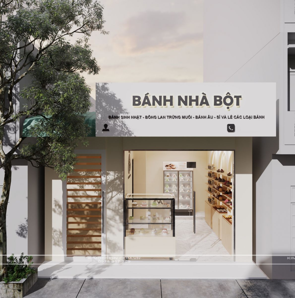 TIỆM BÁNH - NƠI THIẾT KẾ NỘI THẤT KỂ CÂU CHUYỆN HƯƠNG VỊ