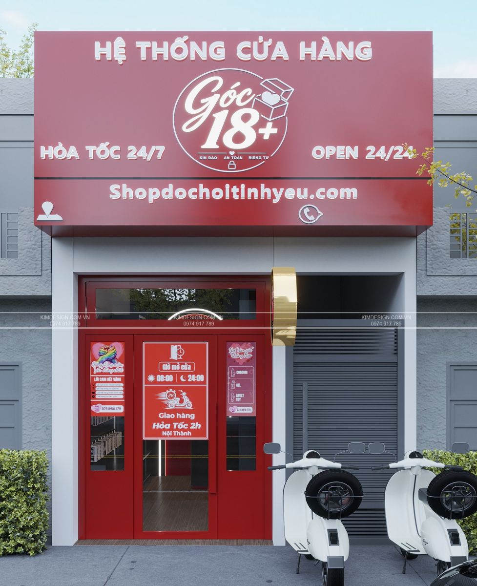 PHƯƠNG ÁN THIẾT KẾ ĐỒNG BỘ CHO CHUỖI CỬA HÀNG
