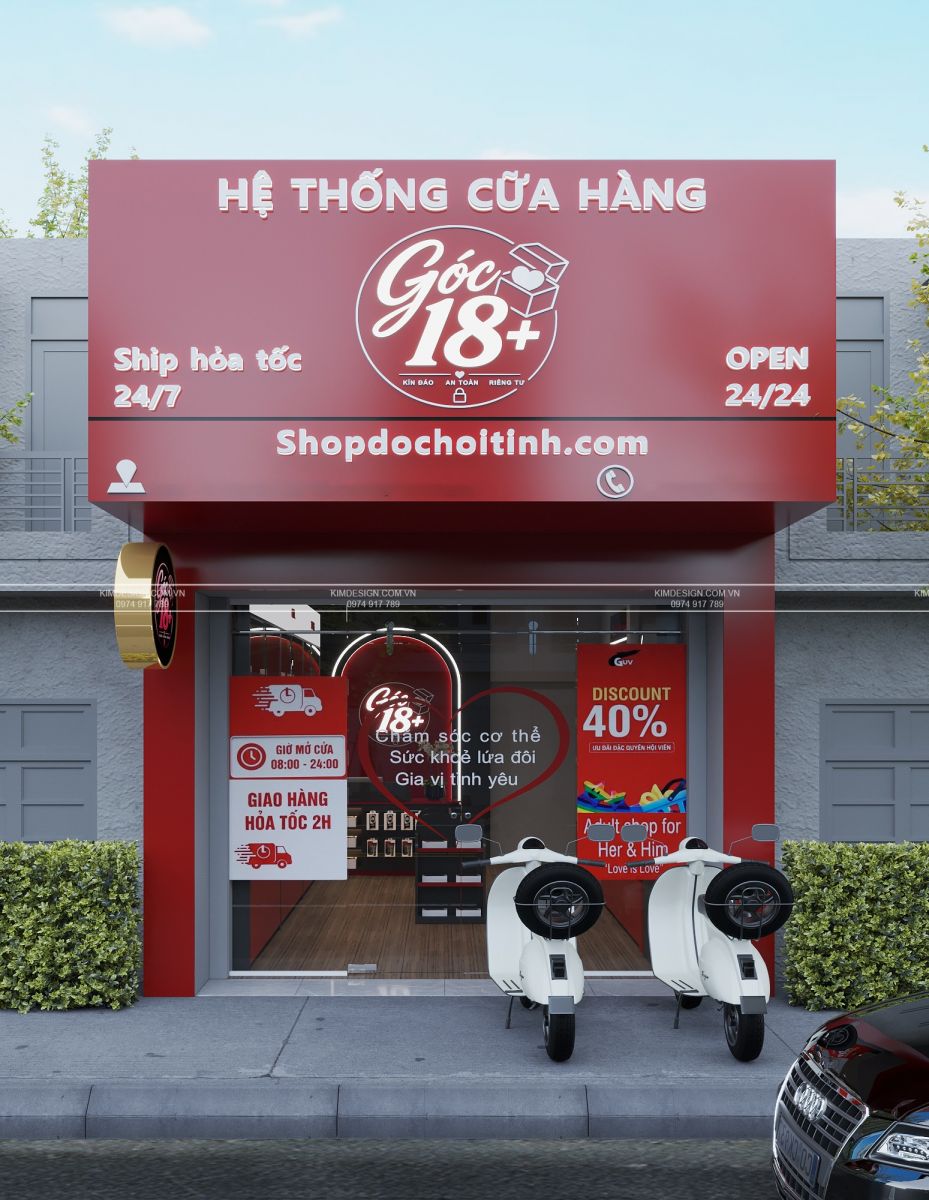 BẬT MÍ CÔNG THỨC THIẾT KẾ CỬA HÀNG BẮT MẮT, TINH TẾ