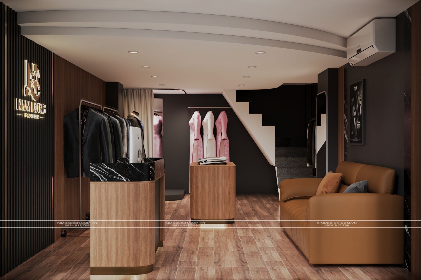 NÂNG TẦM TRẢI NGHIỆM THỜI TRANG VỚI THIẾT KẾ SHOP QUẦN ÁO NAM SANG TRỌNG