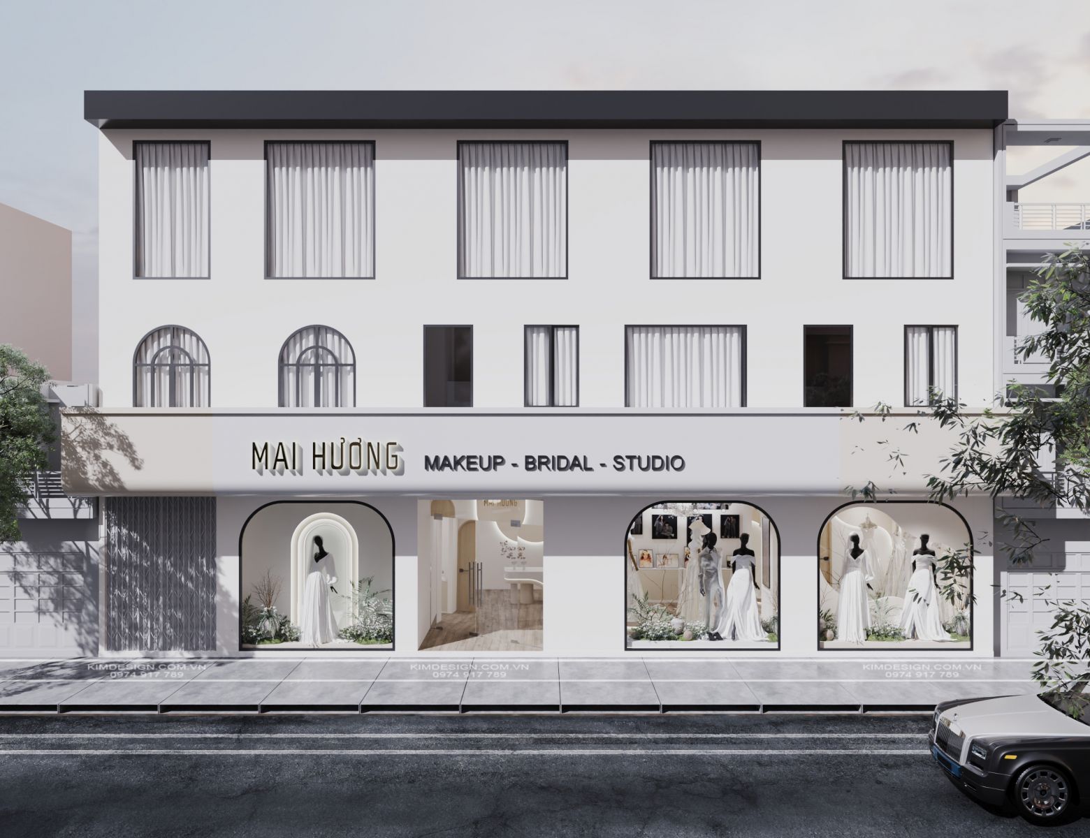 VẺ ĐẸP ĐƠN GIẢN NHƯNG LÃNG MẠN TRONG TỪNG CHI TIẾT NỘI THẤT STUDIO ĐỒ CƯỚI