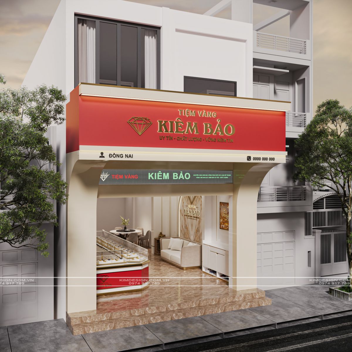 BÍ QUYẾT NÂNG TẦM GIÁ TRỊ THƯƠNG HIỆU NHỜ THIẾT KẾ TIỆM VÀNG