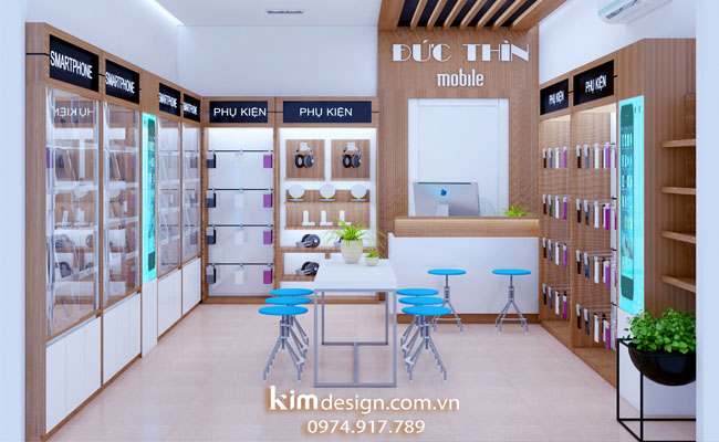 Thiết kế shop điện thoại