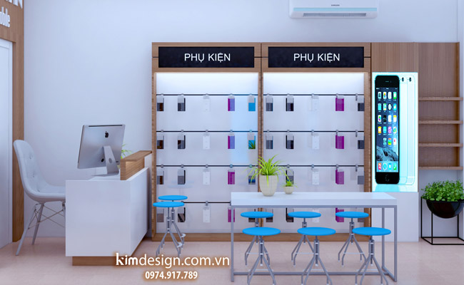 Thiết kế shop điện thoại