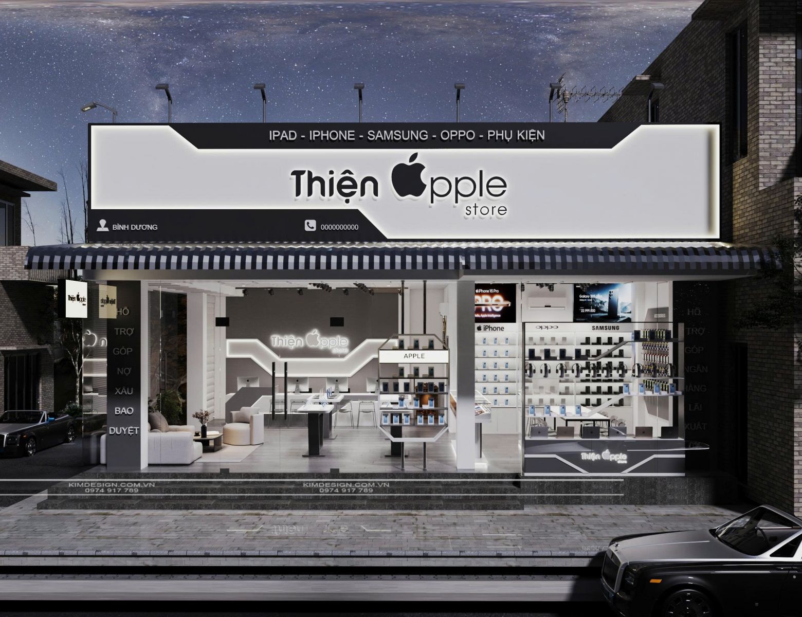 THIẾT KẾ SHOP ĐIỆN THOẠI TẠO TRẢI NGHIỆM MUA SẮM TRỌN VẸN