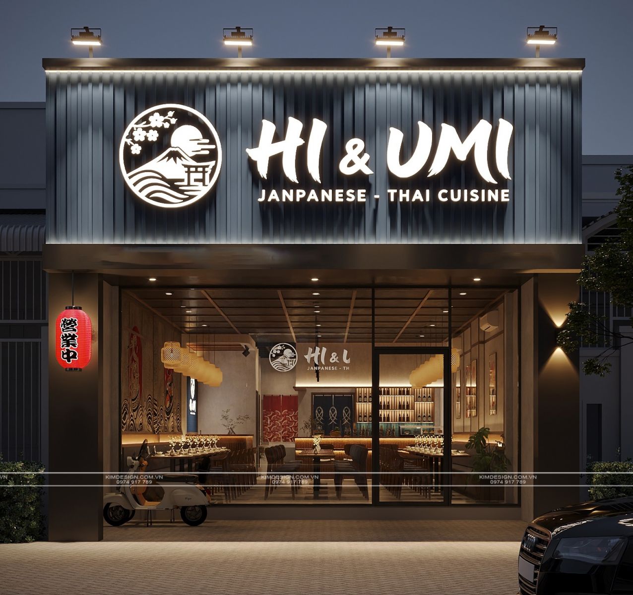 THIẾT KẾ QUÁN ĂN NHẬT BẢN - KHÔNG GIAN ẨM THỰC CHẠM TỚI CẢM XÚC