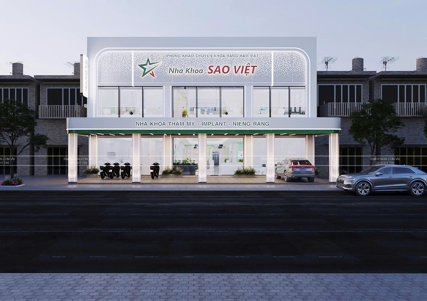 THIẾT KẾ PHÒNG KHÁM NHA KHOA TIÊU CHUẨN, TẠO NÊN TRẢI NGHIỆM THẨM MỸ HOÀN HẢO