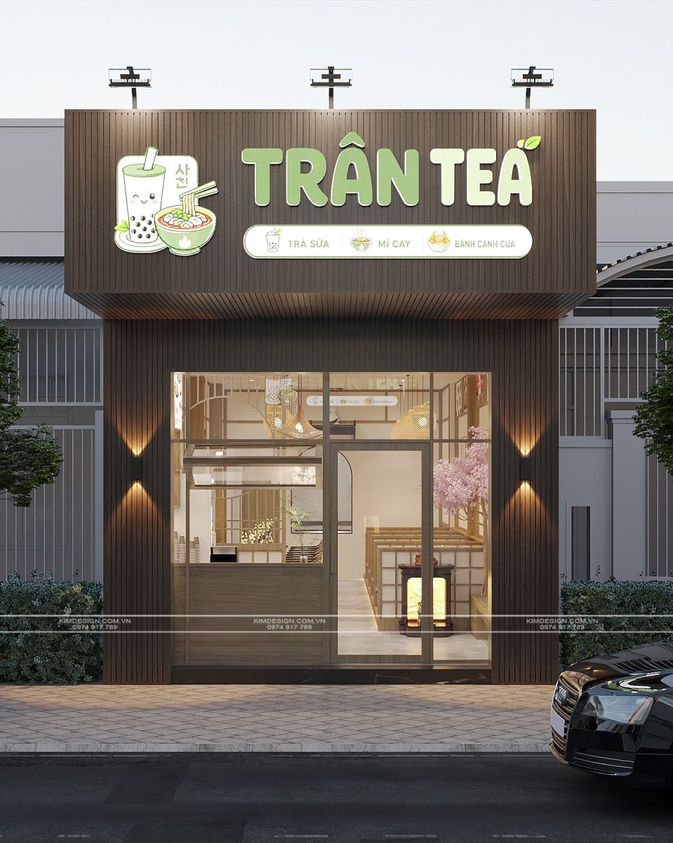 ĐỐN TIM KHÁCH HÀNG NHỜ THIẾT KẾ QUÁN MÌ CAY SIÊU ĐẸP