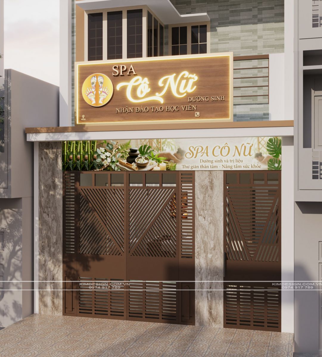 THIẾT KẾ SPA DƯỠNG SINH THƯ GIÃN TỐI ƯU CHI PHÍ