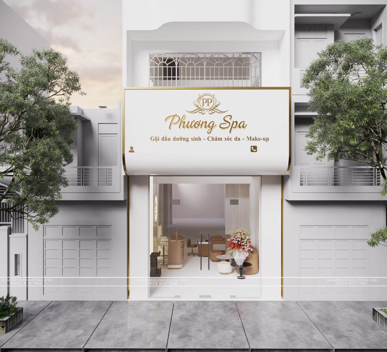 TRẢI NGHIỆM LÀM ĐẸP THÚ VỊ VỚI THIẾT KẾ SPA TÂN CỔ ĐIỂN