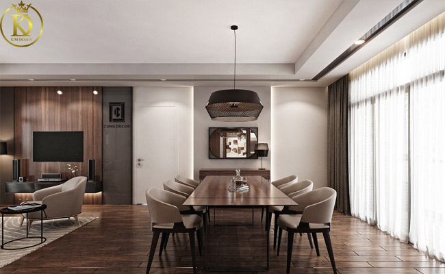 Thiết kế phong cách hiện đại Châu Âu