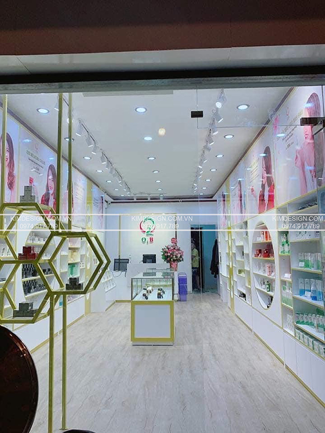 Hình ảnh thi công thực tế shop chị Vân Đồng Nai