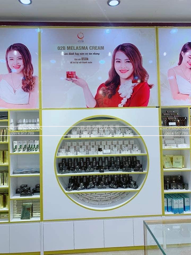 Hình ảnh thi công thực tế shop chị Vân Đồng Nai