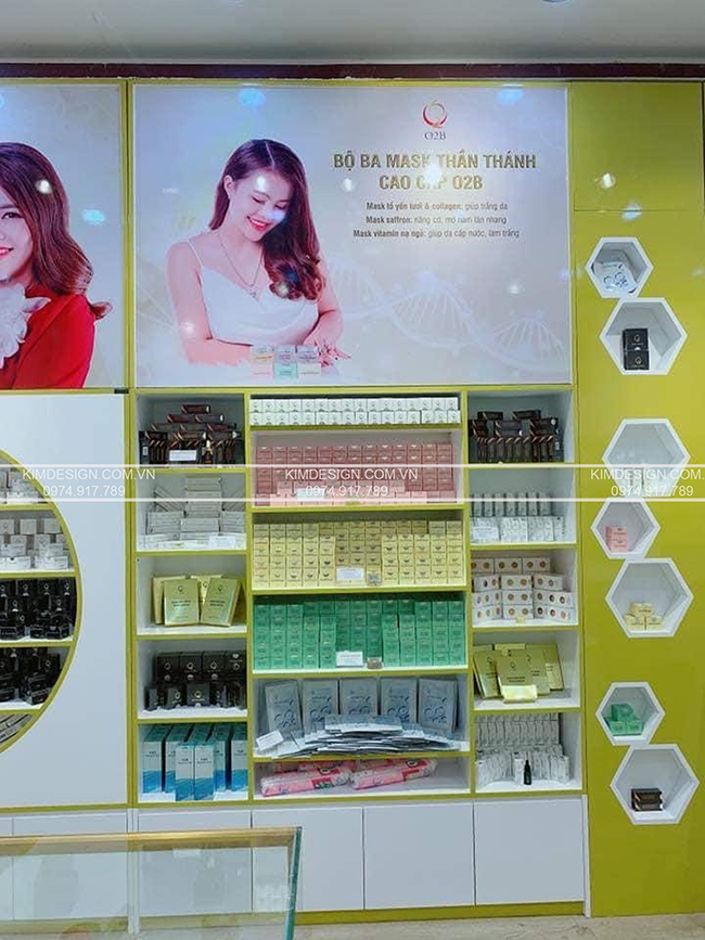 Hình ảnh thi công thực tế shop chị Vân Đồng Nai