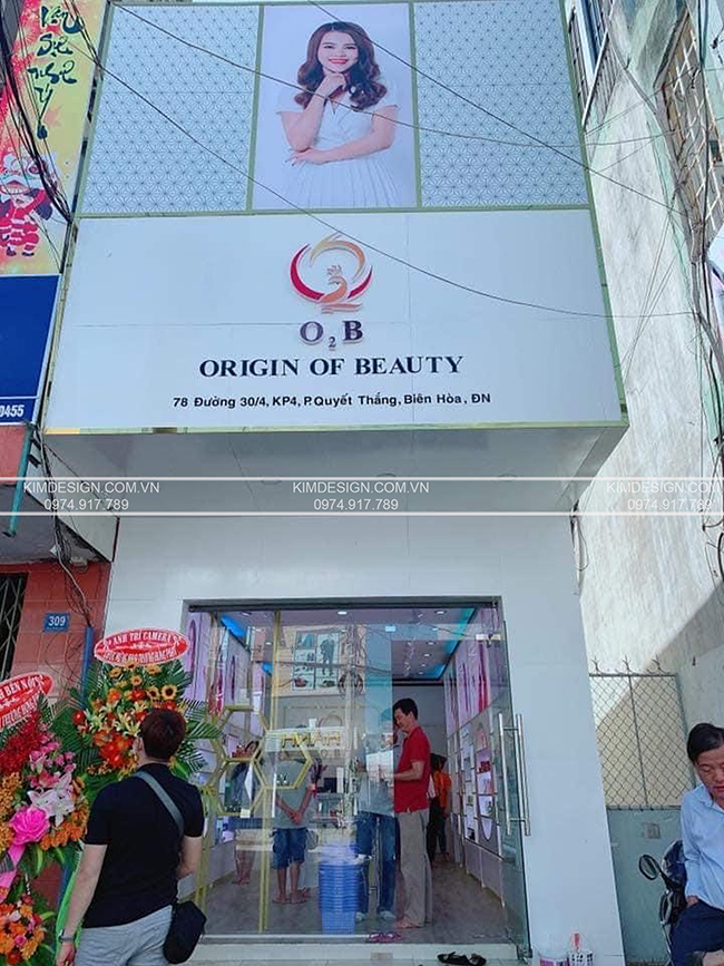 Hình ảnh thi công thực tế shop chị Vân Đồng Nai