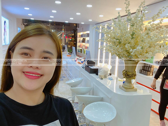 Hình ảnh thi công thực tế spa chị Vân CMT8 Hình ảnh thi công thực tế spa chị Vân CMT8