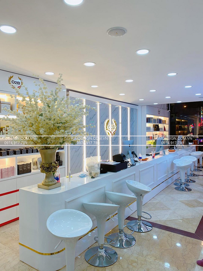Hình ảnh thi công thực tế spa chị Vân CMT8 Hình ảnh thi công thực tế spa chị Vân CMT8