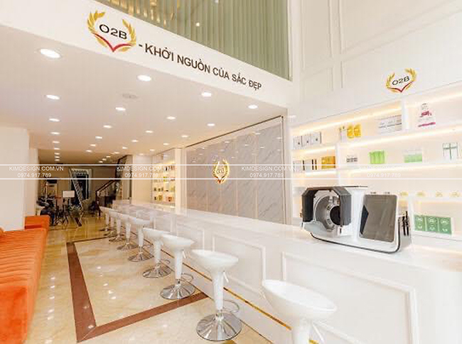 Hình ảnh thi công thực tế spa chị Vân CMT8
