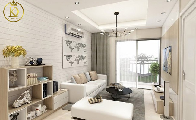 Mẫu thiết kế nội thất chung cư 70m2 hiện đại Mẫu thiết kế nội thất chung cư 70m2 hiện đại