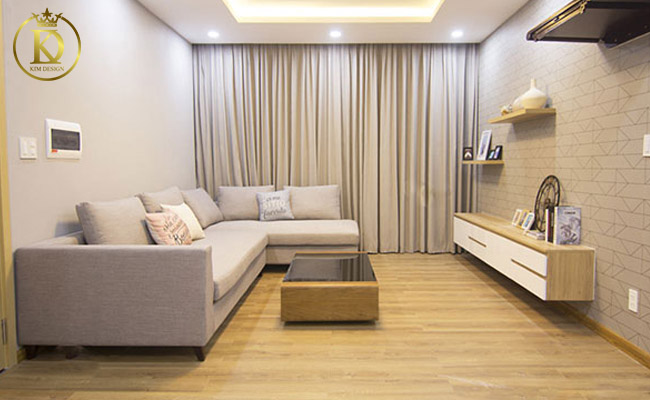 Mẫu thiết kế nội thất căn hộ 70m2 đơn giản Mẫu thiết kế nội thất căn hộ 70m2 đơn giản