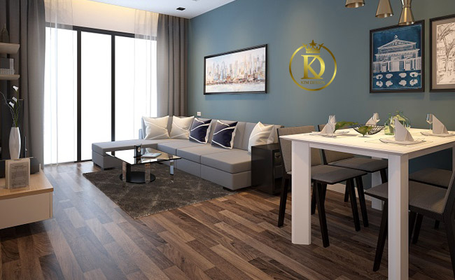 Mẫu thiết thiết nội thất căn hộ 70m2 gam màu đậm Mẫu thiết thiết nội thất căn hộ 70m2 gam màu đậm