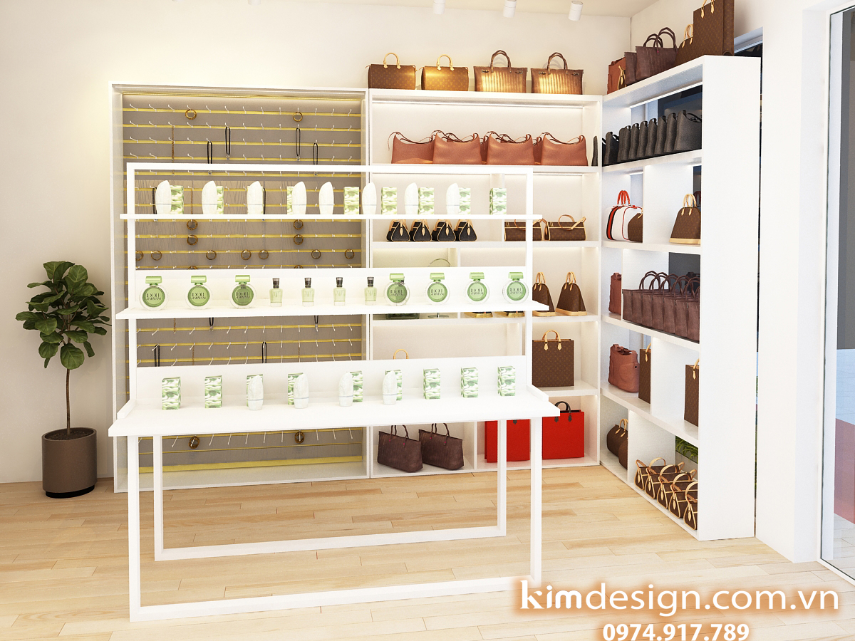 Thiết kế shop mỹ phẩm Thiết kế shop mỹ phẩm