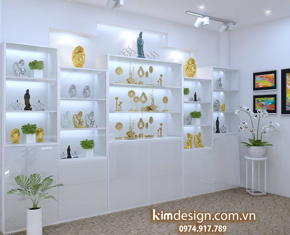 Thiết kế cửa hàng phong thủy