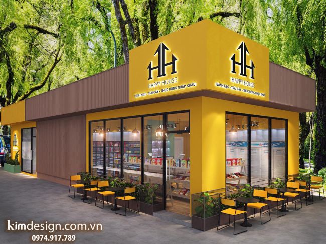 Thiết kế cửa hàng tiện lợi