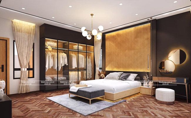 thiết kế kệ nội thất căn hộ