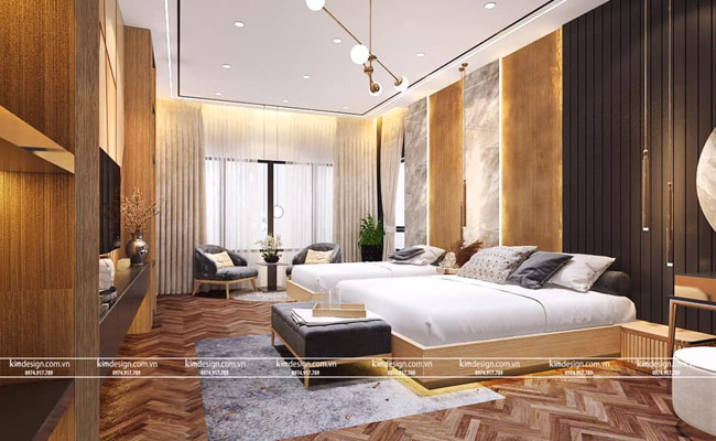 thiết kế kệ nội thất căn hộ