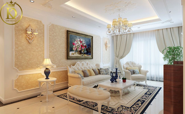 Thiết kế chung cư phong cách tân cổ điển