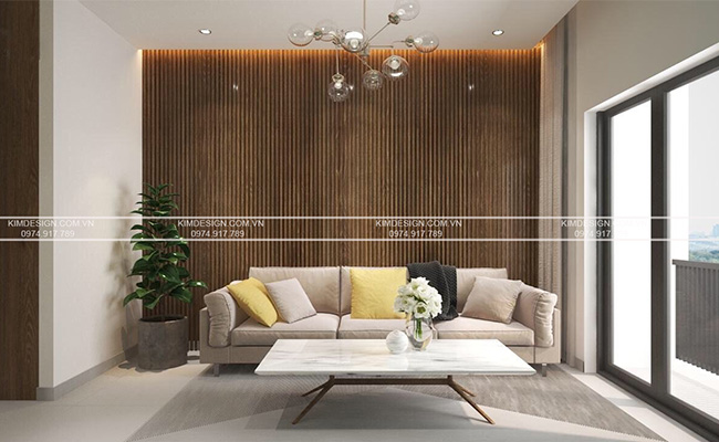 Chiếc ghế sofa nhỏ rất xinh vừa với kích thước phòng Chiếc ghế sofa nhỏ rất xinh vừa với kích thước phòng