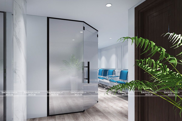 thiết kế nội thất phòng khám