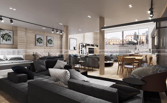 Thiết kế nội thất showroom