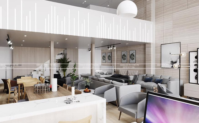 Thiết kế nội thất showroom