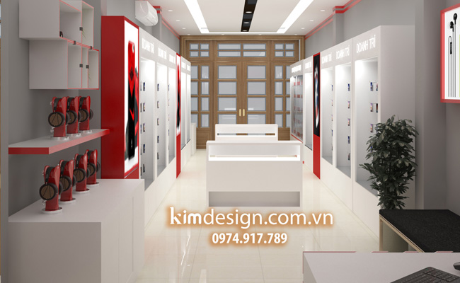 Thiết kế shop điện thoại