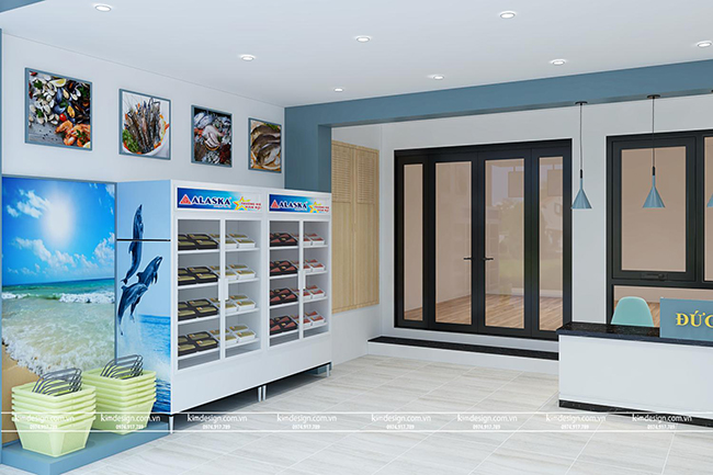Thiết kế shop hải sản