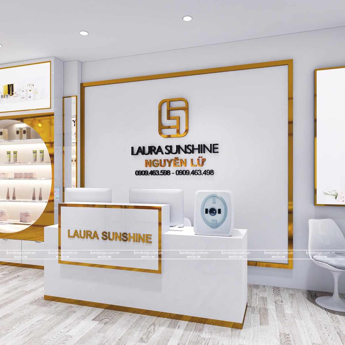 Thiết kế shop mỹ phẩm