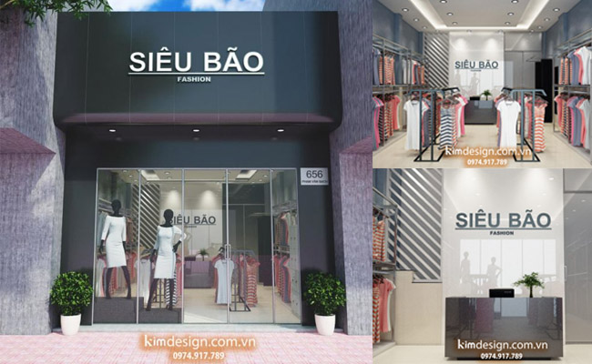 Thiết kế shop thời trang