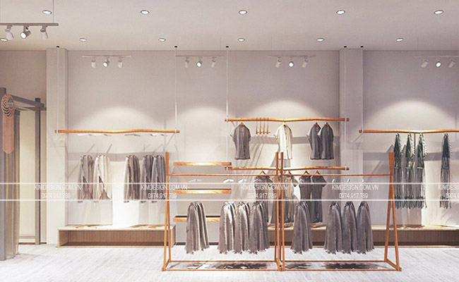 thiết kế shop thời trang