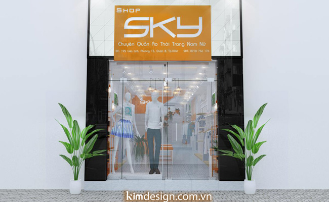 Thiết kế shop thời trang