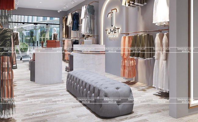 Thiết kế shop thời trang đẹp
