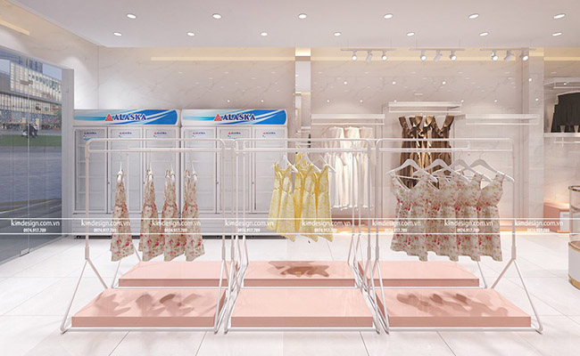 Thiết kế shop thời trang đơn giản Thiết kế shop thời trang đơn giản