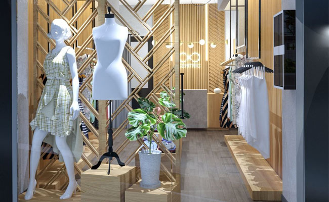 thiết kế shop thời trang giá rẻ