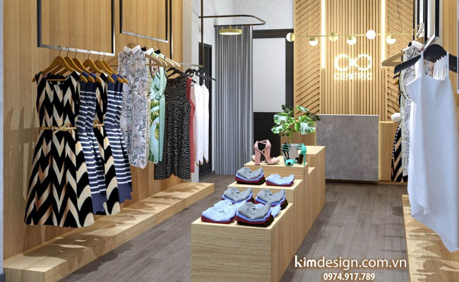 thiết kế shop thời trang giá rẻ