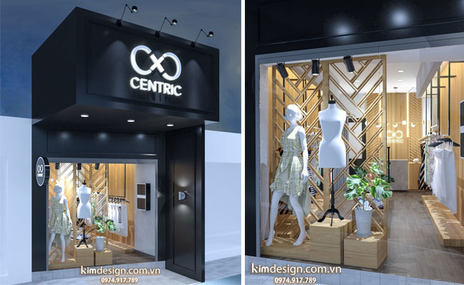 thiết kế shop thời trang giá rẻ