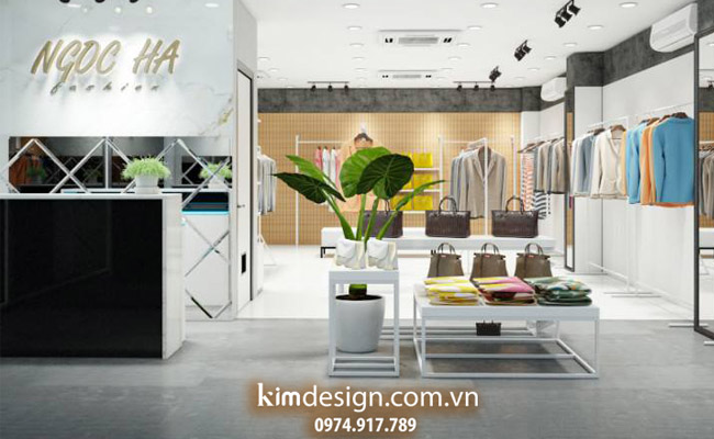 Thiết kế shop thời trang nam