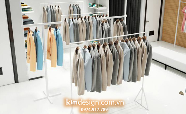 Thiết kế shop thời trang nam